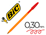 BOLIGRAFO BIC NARANJA ROJO