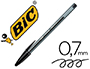 BOLIGRAFO BIC CRISTAL ULTRAFINE PUNTA FORMA AGUJA 0,7 MM NEGRO