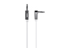 CABLE AUXILIAR BELKIN AV10128CW03-WHT MIXIT UP JACK 3.5 MM LONGITUD 0,9 M COLOR BLANCO