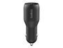 CARGADOR PARA COCHE BELKIN CCB002BTBK DOBLE USB-C PD 36W 18W X2 BOOST CHARGE COLOR NEGRO
