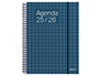 AGENDA UNIVERSAL ADDITIO SEMANA VISTA 16,5X21,5 CM CURSO ESCOLAR +16 AOS PAGINAS ANOTACIONES COLORES SURTIDOS