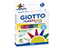 PLASTILINA GIOTTO GLITTER CAJA DE 6 UNIDADES COLORES SURTIDOS