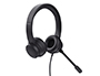 AURICULAR TRUST AYDA DIADEMA CON MICROFONO USB COLOR NEGRO