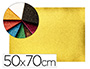 GOMA EVA CON PURPURINA BIODEGRADABLE LIDERPAPEL 50X70CM 60G/M2 ESPESOR 2 MM ORO