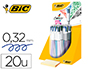 BOLIGRAFO BIC CUATRO COLORES SHINE COLORES METALIZADOS PUNTA DE 1 MM
