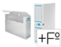 CAJA ARCHIVO DEFINITIVO PLASTICO LIDERPAPEL BLANCO 387X275X105 MM