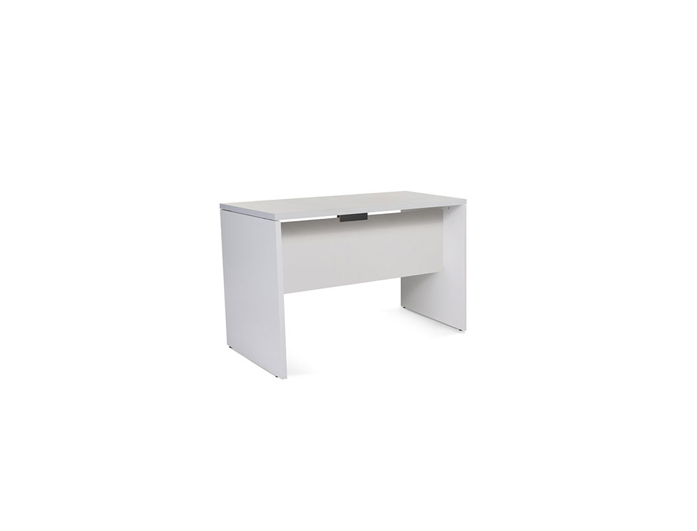 MESA DE OFICINA ROCADA WORK 2000AB02 ALUMINIO/GRIS 120X60 CM