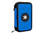 PLUMIER ESCOLAR ANTARTIK DOBLE CREMALLLERA COLOR AZUL 28 PIEZAS