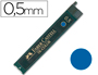 MINAS FABER COLOR 9085 0,5 MM AZUL ESTUCHE DE 12 MINAS