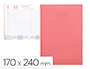 AGENDA ENCUADERNADA LIDERPAPEL CRETA 17X24 CM 2024 DIA PAGINA COLOR ROSA PAPEL 70 GR