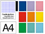 CUADERNO ESPIRAL LIDERPAPEL A4 WITTY TAPA DURA 80H 90GR CUADRO 4MM CON MARGEN COLORES SURTIDOS
