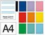 CUADERNO ESPIRAL LIDERPAPEL A4 WITTY TAPA DURA 80H 90GR PAUTA 2,5MM CON MARGEN COLORES SURTIDOS