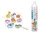 JUEGO INFANTIL IMAGINOVO MADERA CUENTAS ANIMALES PARA ENHEBRAR +24 MESES 13 PIEZAS 27X6,5X6,5CM