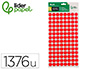 GOMETS LIDERPAPEL FIGURAS SURTIDAS BOLSA DE 12 HOJAS FIGURAS GEOMETRICAS PEQUEAS COLORES SURTIDOS