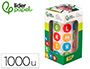 GOMETS LIDERPAPEL AUTOADHESIVO REDONDO ABECEDARIO 20 MM COLORES SURTIDOS ROLLO DE 1000 UNIDADES EN CAJA DE CARTON