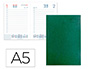 AGENDA ENCUADERNADA LIDERPAPEL CORFU 150X210 MM 2026 DIA PAGINA VERDE PAPEL 60 GR