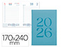 AGENDA ENCUADERNADA LIDERPAPEL CRETA 170X240 MM 2026 DIA PAGINA NEW COLOR PAPEL 70 GR