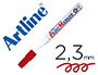 ROTULADOR ARTLINE MARCADOR PERMANENTE EK-400 XF ROJO -PUNTA REDONDA 2.3 MM -METAL CAUCHO Y PLASTICO