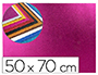 GOMA EVA CON PURPURINA LIDERPAPEL 50X70CM 60G/M2 ESPESOR 2MM ROSA